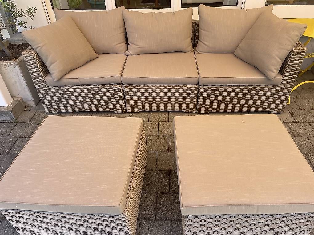 Sofas: Garten Sofa + 2 Sitz – D'occasion à Zug par Rembrandt2