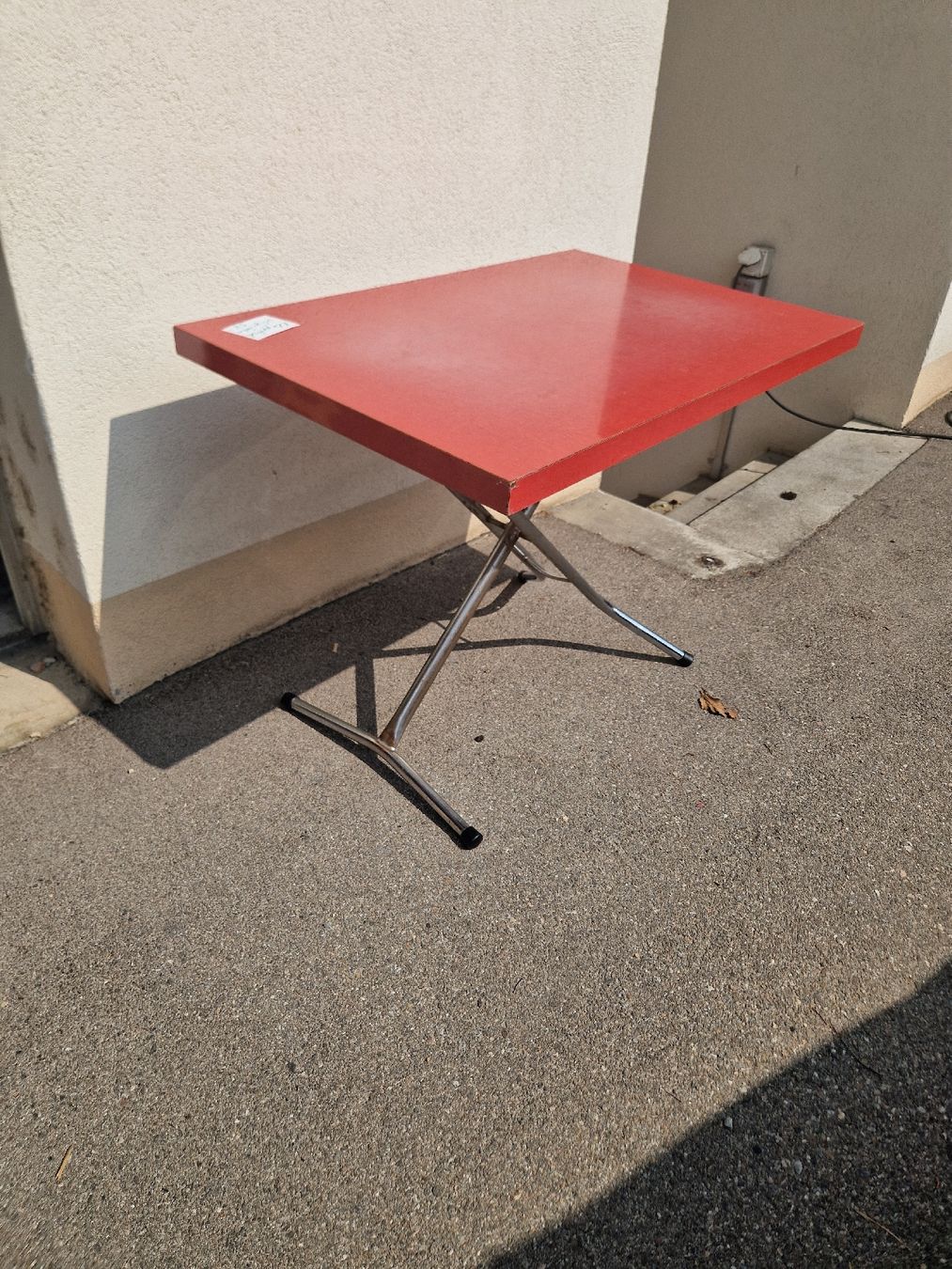Tische: Kelko Klapptisch rot 60er Jahre  – Gebraucht aus Mörigen von Clio111 2