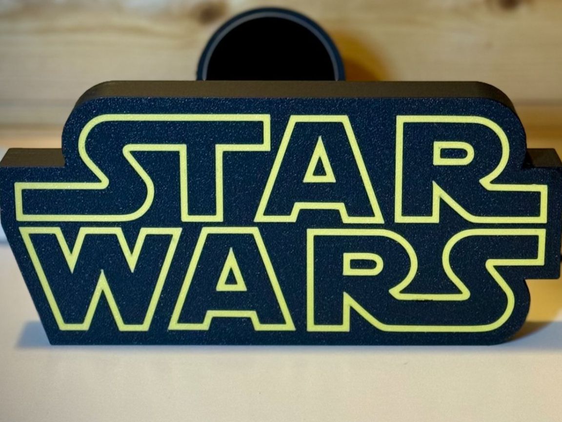 Star Wars Lampen: Light Box / Logo Lumineux Star Wars Jaune  - USB – Neu und originalverpackt aus Yvorne von Bocchino_1291 1