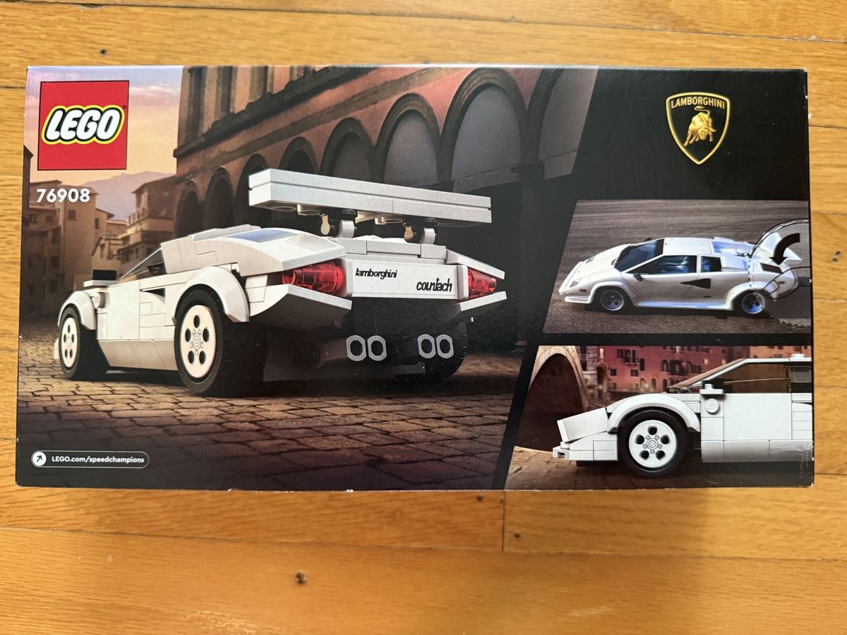 Lego Kit di costruzioni: Lego 76908 Lamborghini Countach – Nuovo e nell'imballaggio originale da Zürich venduto da WField 1