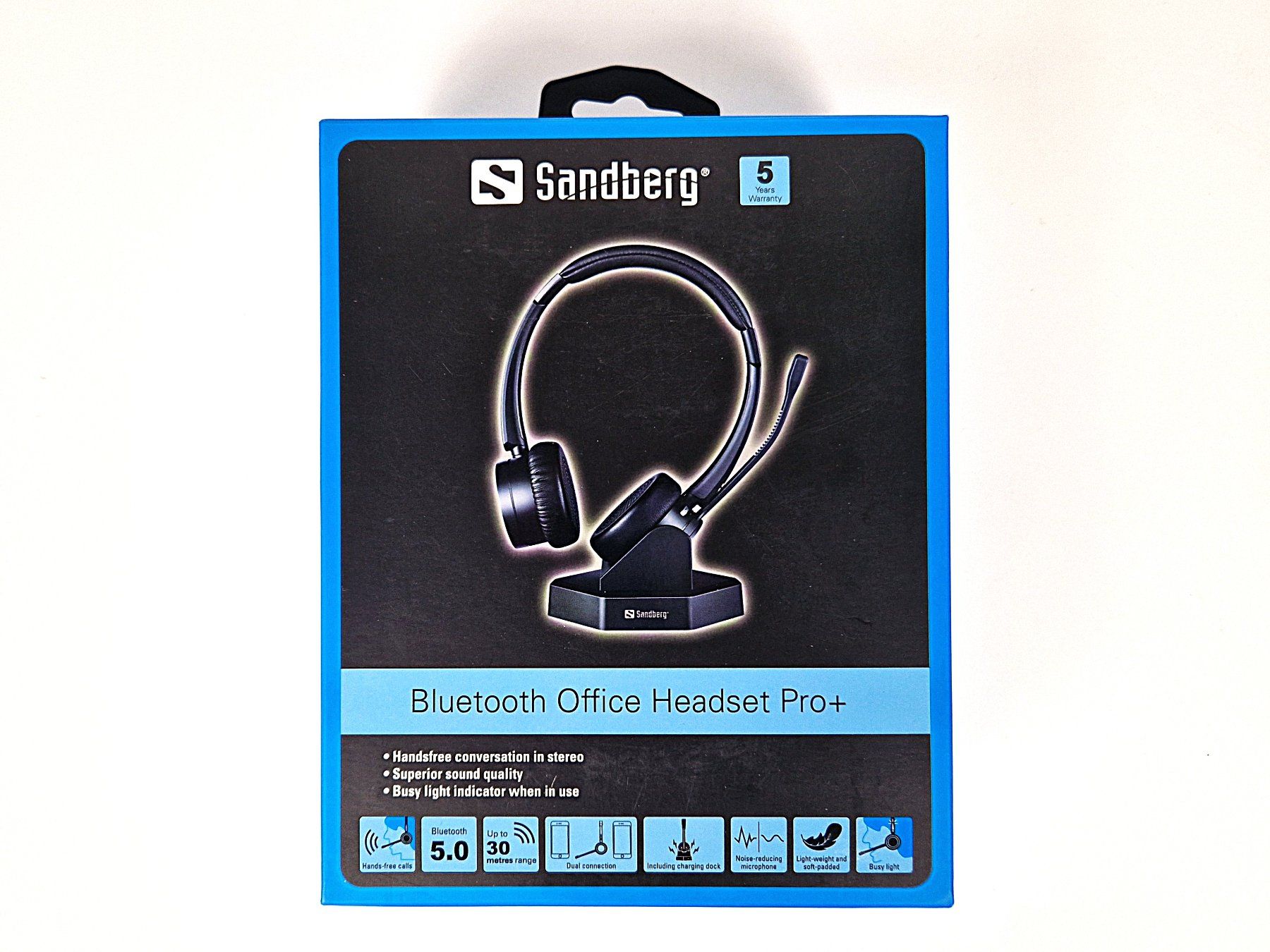 Kopfhörer: Sandberg Bluetooth Office Headset Pro+ – Neu (gemäss Beschreibung) aus Basel von Restwert_Basel