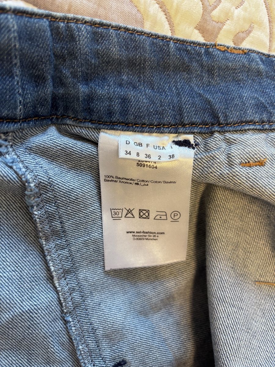 Gonne: Jeansrock mit Zipper von Set  – Usato da Zürich venduto da mary_5ln5 4