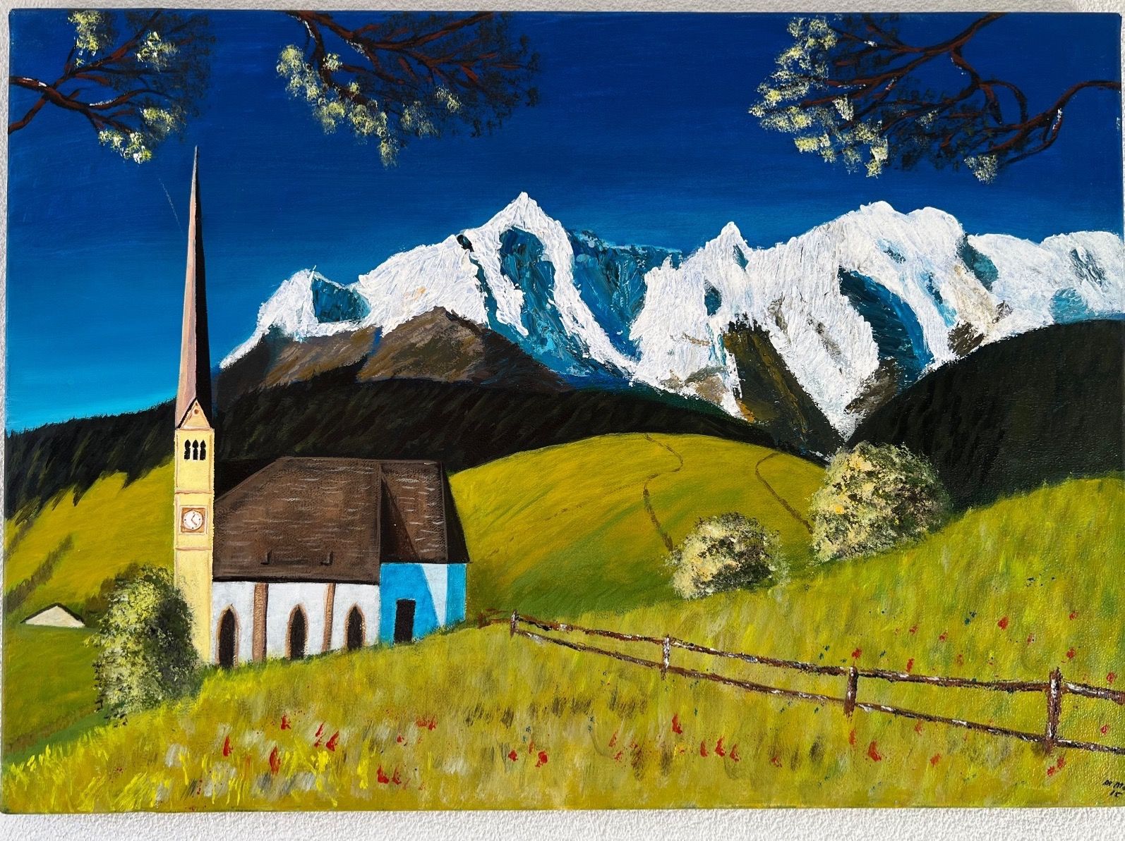 Dipinti: Acryl Bild, vom Grosi (1940) – Nuovo (secondo la descrizione) da Biel/Bienne venduto da HB13