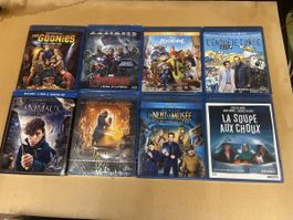 Lot de 8 films Blu-ray, 2 neufs sous plastique 