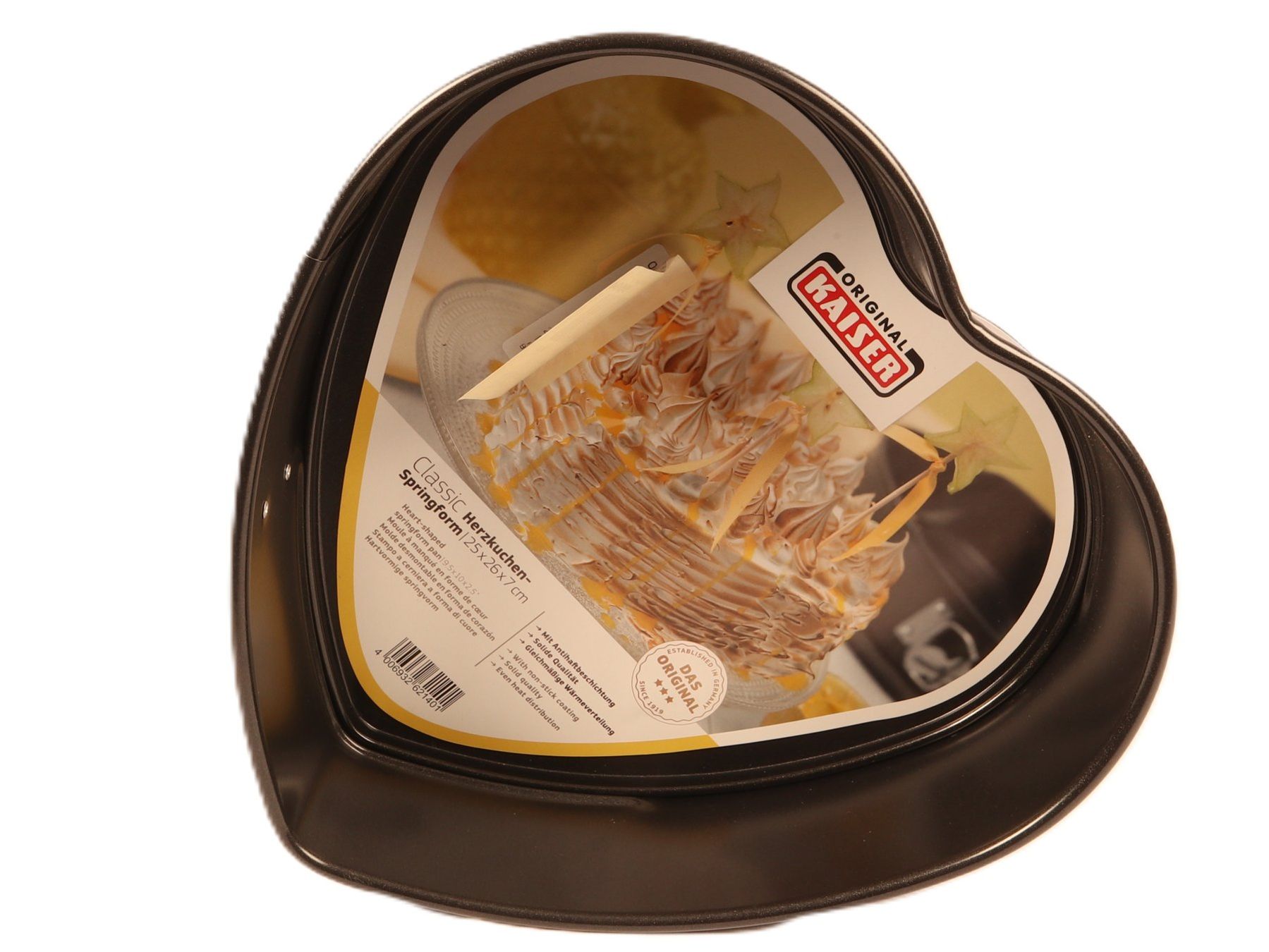 Kaiser Teglie da forno: KAISER -  Classic Herzkuchen-Springform 25x26x7cm – Nuovo (secondo la descrizione) da Steinen venduto da Restwert_Steinen 2