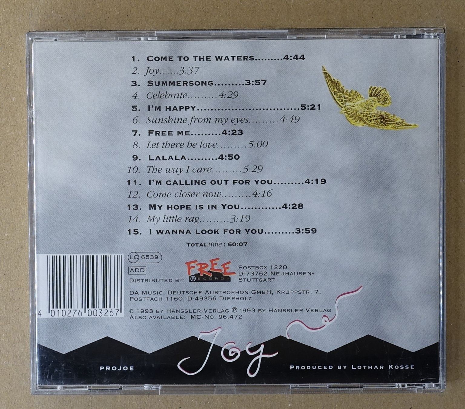 CD: ProJoe – Joy - F23 – Usato da Sessa venduto da fraenklishop 1
