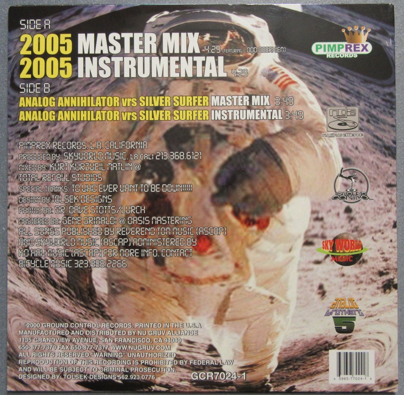 Schallplatten: analog brothers - 2005 A. D. - Maxi Single ab CHF 5.00 – Gebraucht aus Auenstein von Padabimbim 1