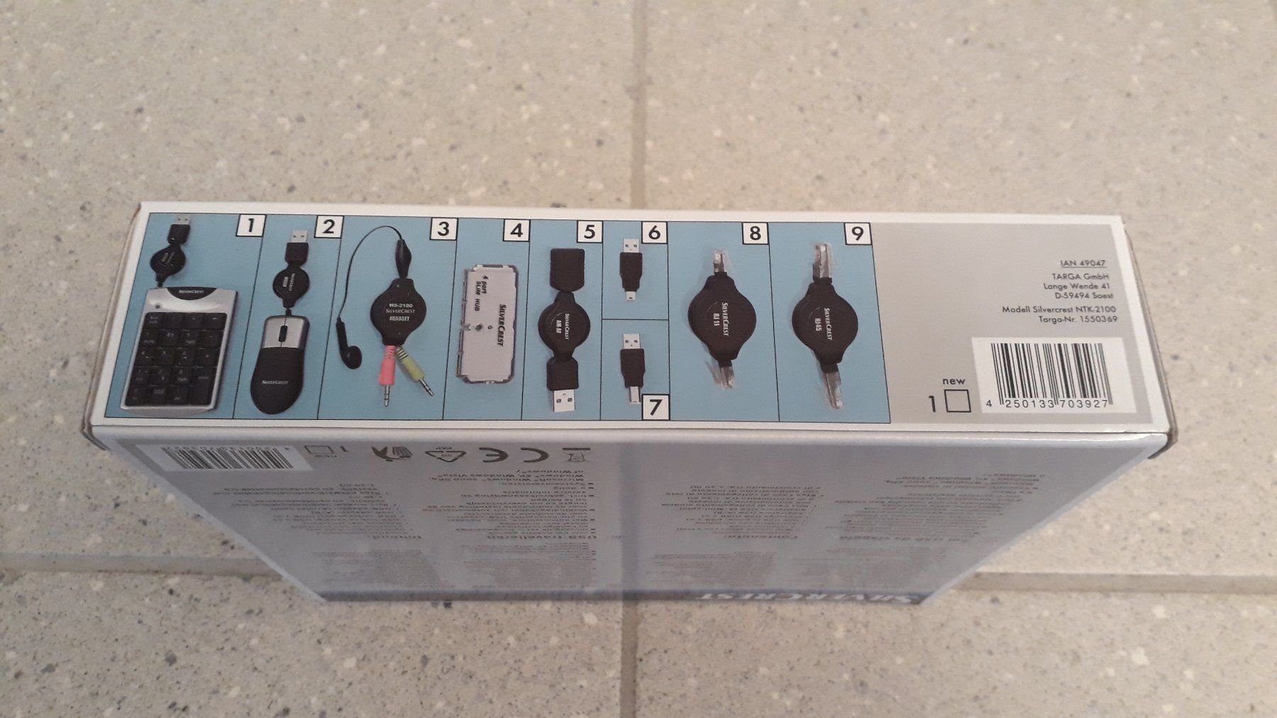 Unità & Adattatore: USB-Traveller-Kit (9-Teilig) NEU – Nuovo e nell'imballaggio originale da Stäfa venduto da Supertramp73 1