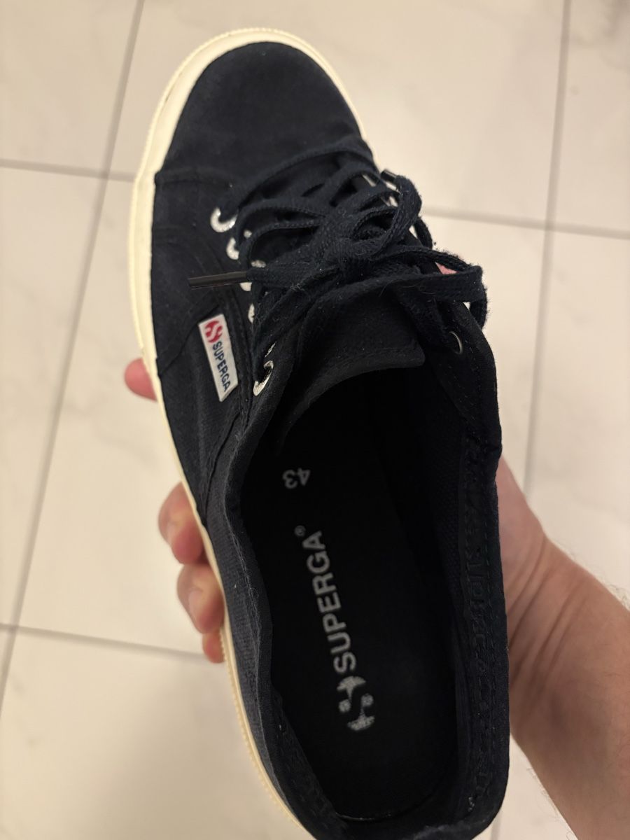 Superga Herrenschuhe: Superga Schuhe, Dunkelblau, Grösse 43 – Gebraucht aus bettlach von Falonef 4