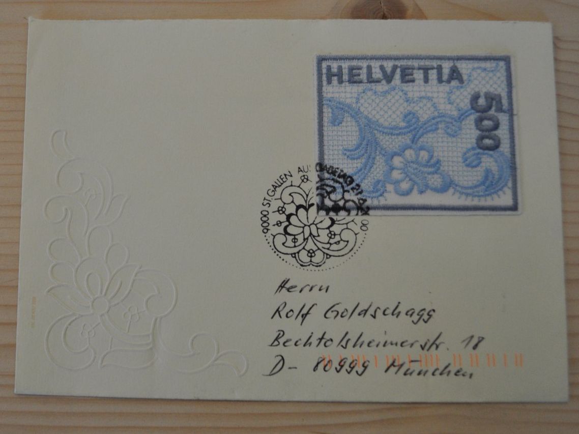 Tutti i francobolli: FDC Spinnereimarke 2000 (33) – Usato da Zeihen venduto da Hammerpreise
