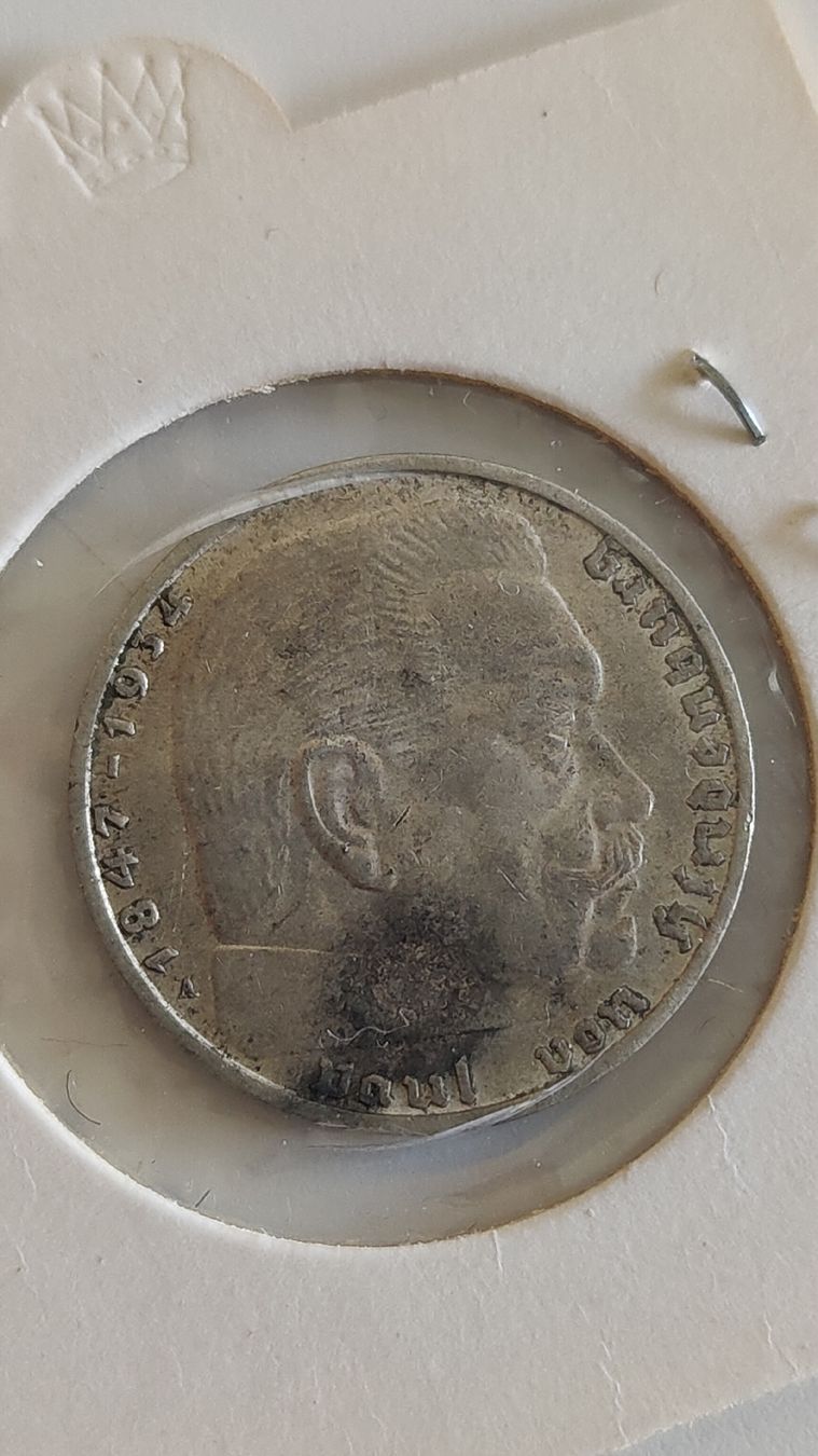 Tutti le monete: 2 Reichsmark 1937, (WA3) – Usato da Neuenhof venduto da bro_9zsg 1