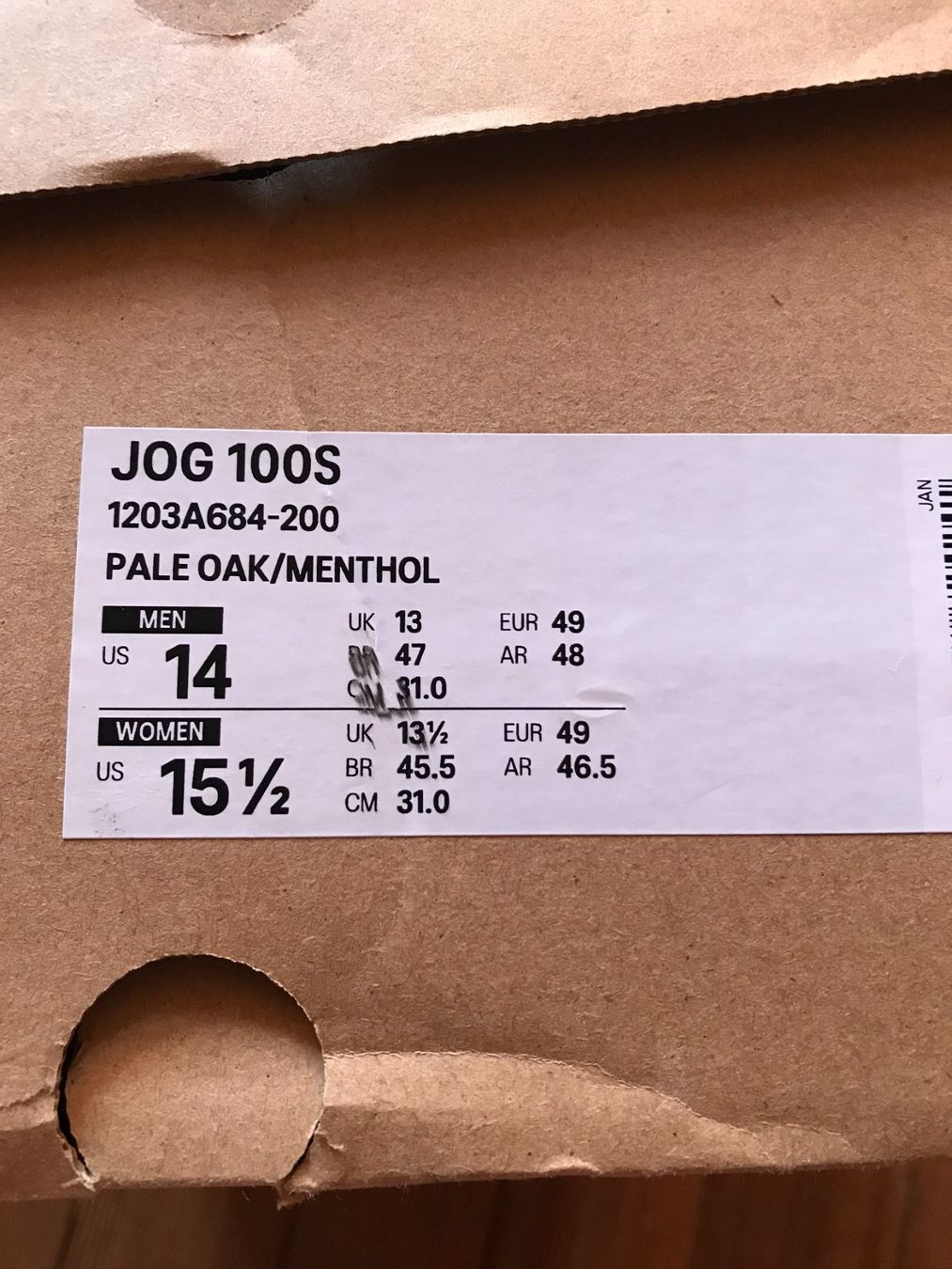 Herrenschuhe: Asics Jog 100S Gr 49 – Neu und originalverpackt aus Otelfingen von vin_cpc7 1
