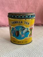 Scatola di latta Vanilla tea