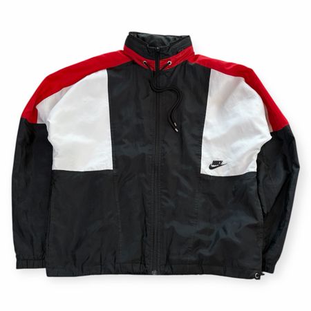 Nike Jacke, Schwarz/Weiss/Rot