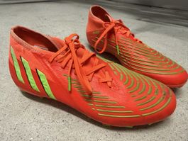 Crampons Adidas Predator - Orange/Vert – T42