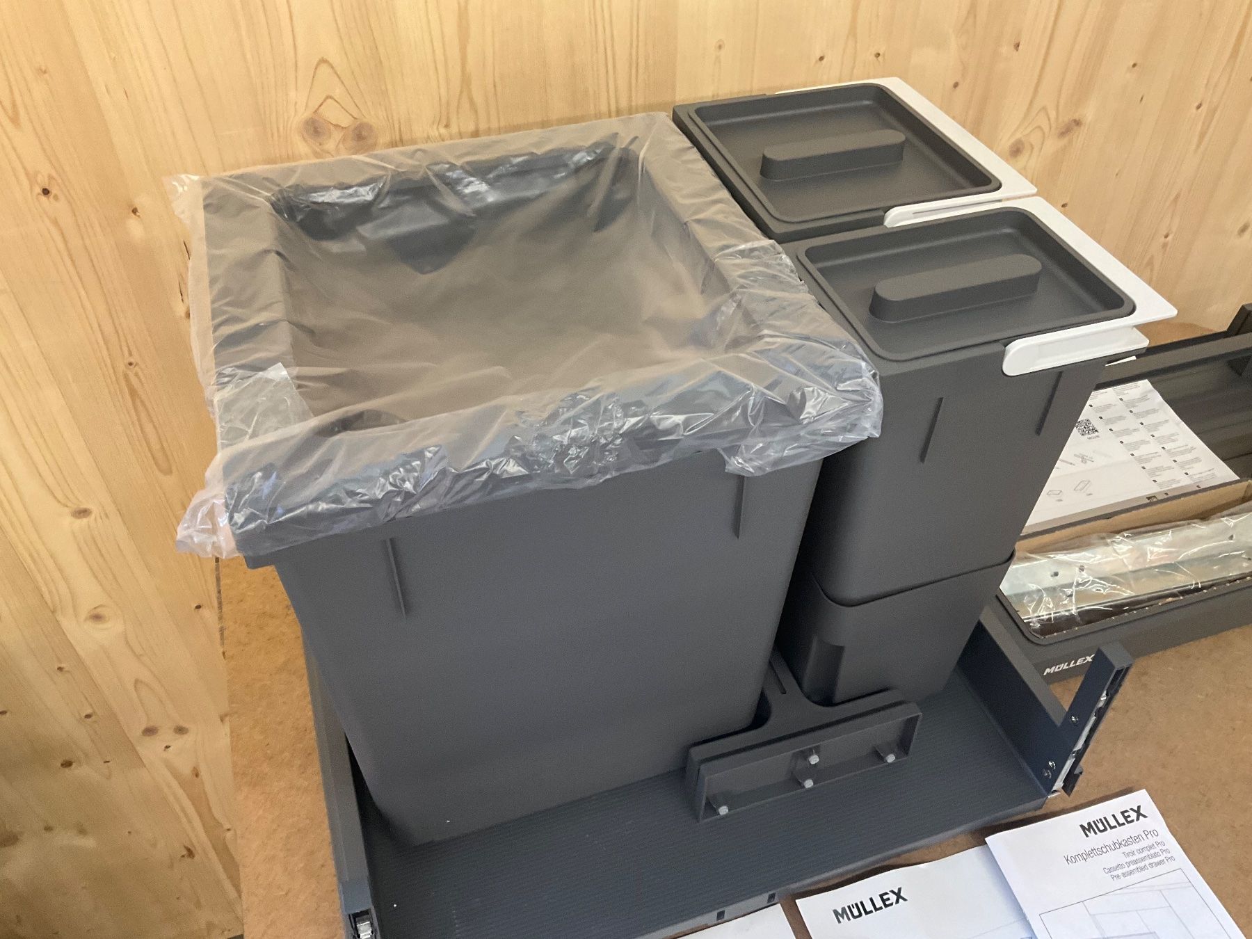 Müllex Cestini per rifiuti: 118 Müllex Abfallsystem X60 L5 Premium Pro – Nuovo (secondo la descrizione) da Derendingen venduto da Meisterstuecke 6
