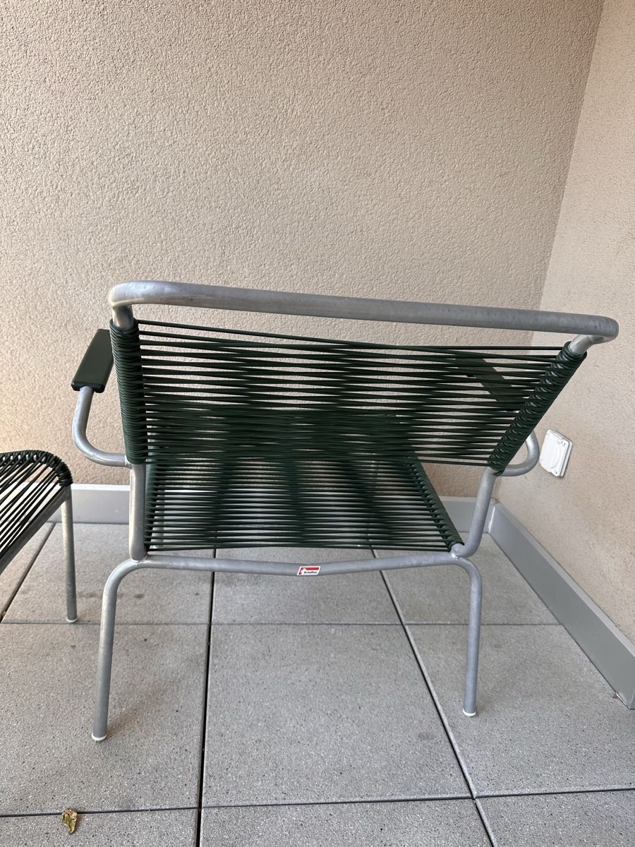 Schaffner Sessel: Schaffner SÄNTIS Lounger Spaghetti mit Hocker – Gebraucht aus Tafers von fredcardo 2