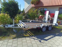 Humbaur HS Profi Baumaschinenanhänger 3.5 Tonnen