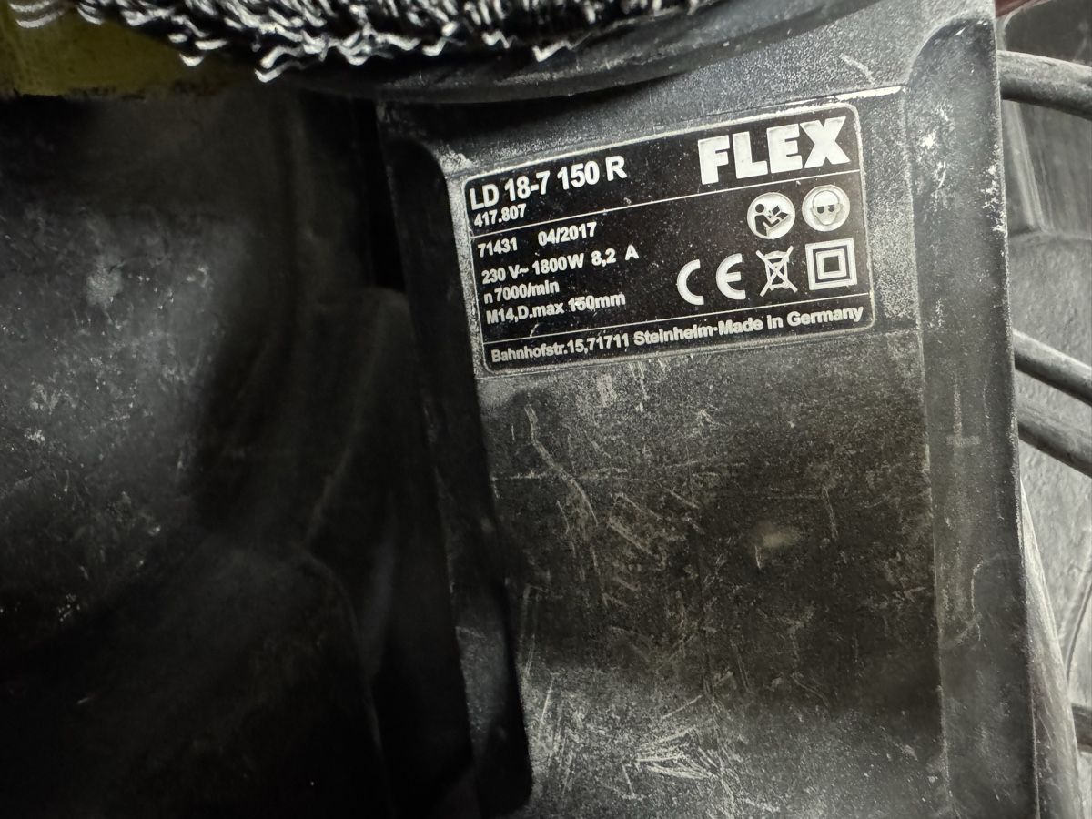 Flex Smerigliatrici & Lucidatrici: Meuleuse FLEX LD 18-7 150 R avec mallette – Usato da Brügg BE venduto da Goob 5