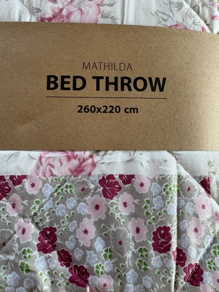 Coperte: Romantische Tagesdecke Blumenmuster – Nuovo e nell'imballaggio originale da Kesswil venduto da Nicole220870 2