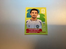 Panini Sticker Husniddin Aliqulov WM 2026 UZB 6 neu