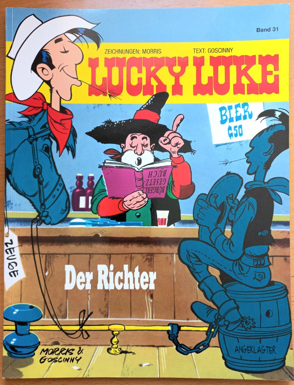 Comics: Comic - Lucky Luke 31 - Der Richter – Neu (gemäss Beschreibung) aus Niederuzwil von lubimaja
