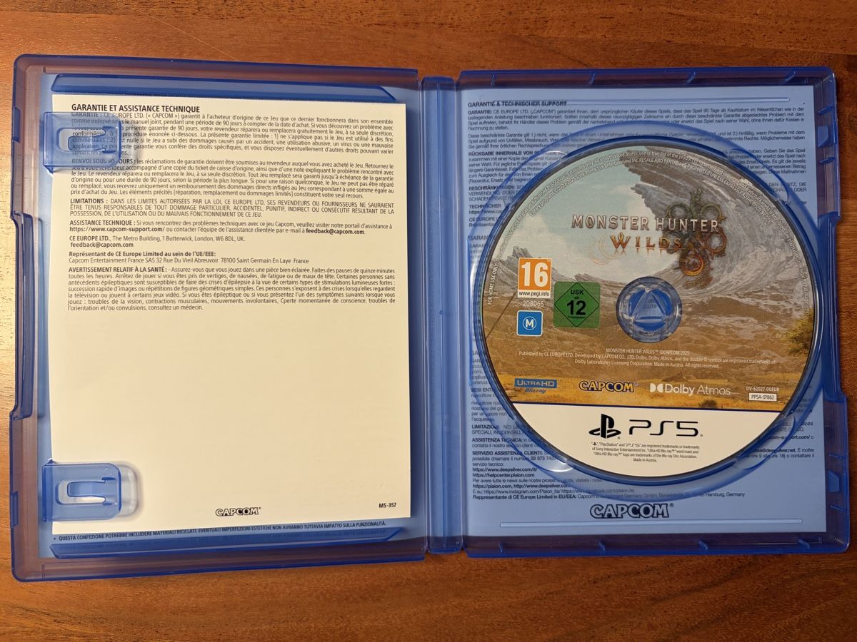 Sony Giochi: Monster Hunter Wilds (PS5) – Usato da Möhlin venduto da ToCoo 2