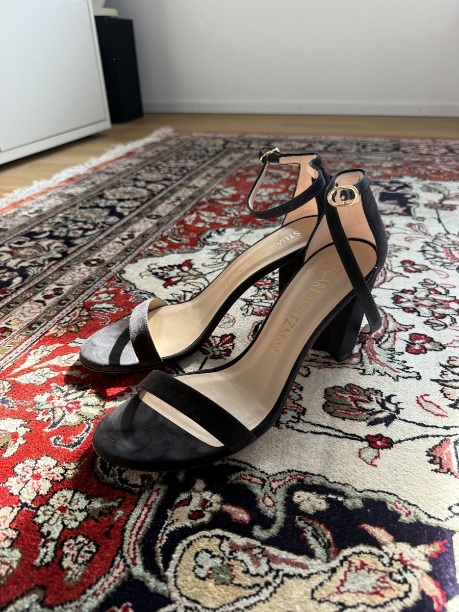 Scarpe da donna: Neu! Stuart Weizmann Suede Heels – Nuovo e nell'imballaggio originale da Luzern venduto da Itsclaire 4