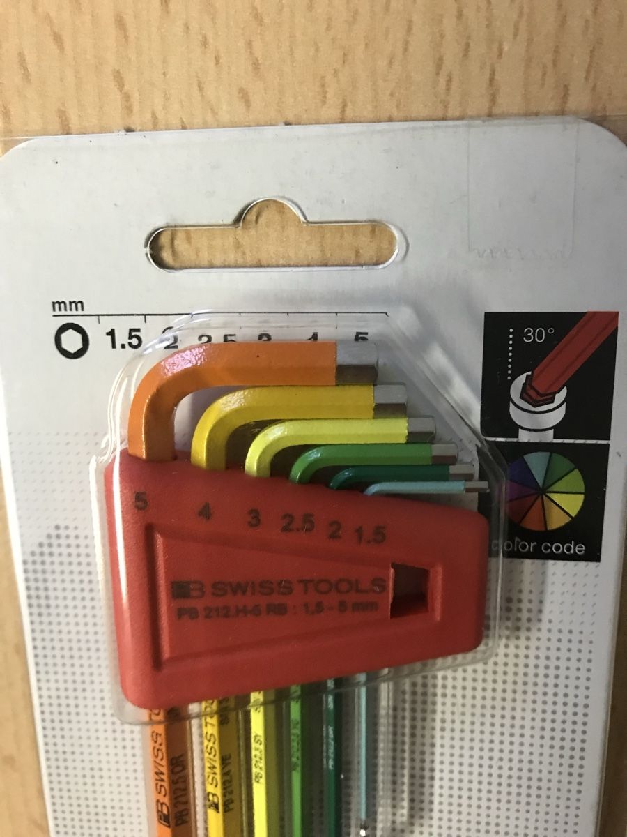 PB Swiss Tools Rainbow Inbuss-Set, neuwertig, 1.5-6mm (Neu und ...