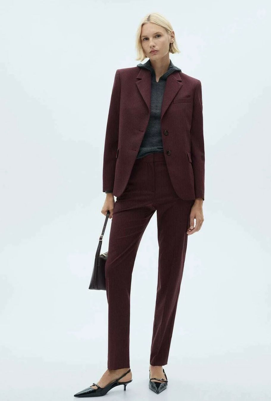 Mango Giacche: Mango Blazer - bordeaux – Nuovo (secondo la descrizione) da Luzern venduto da Felicita_26 3