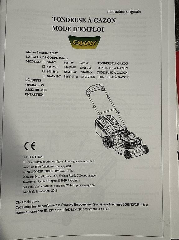 Tagliaerba: Tondeuse à traction  – Usato da Delémont venduto da enfants4 2