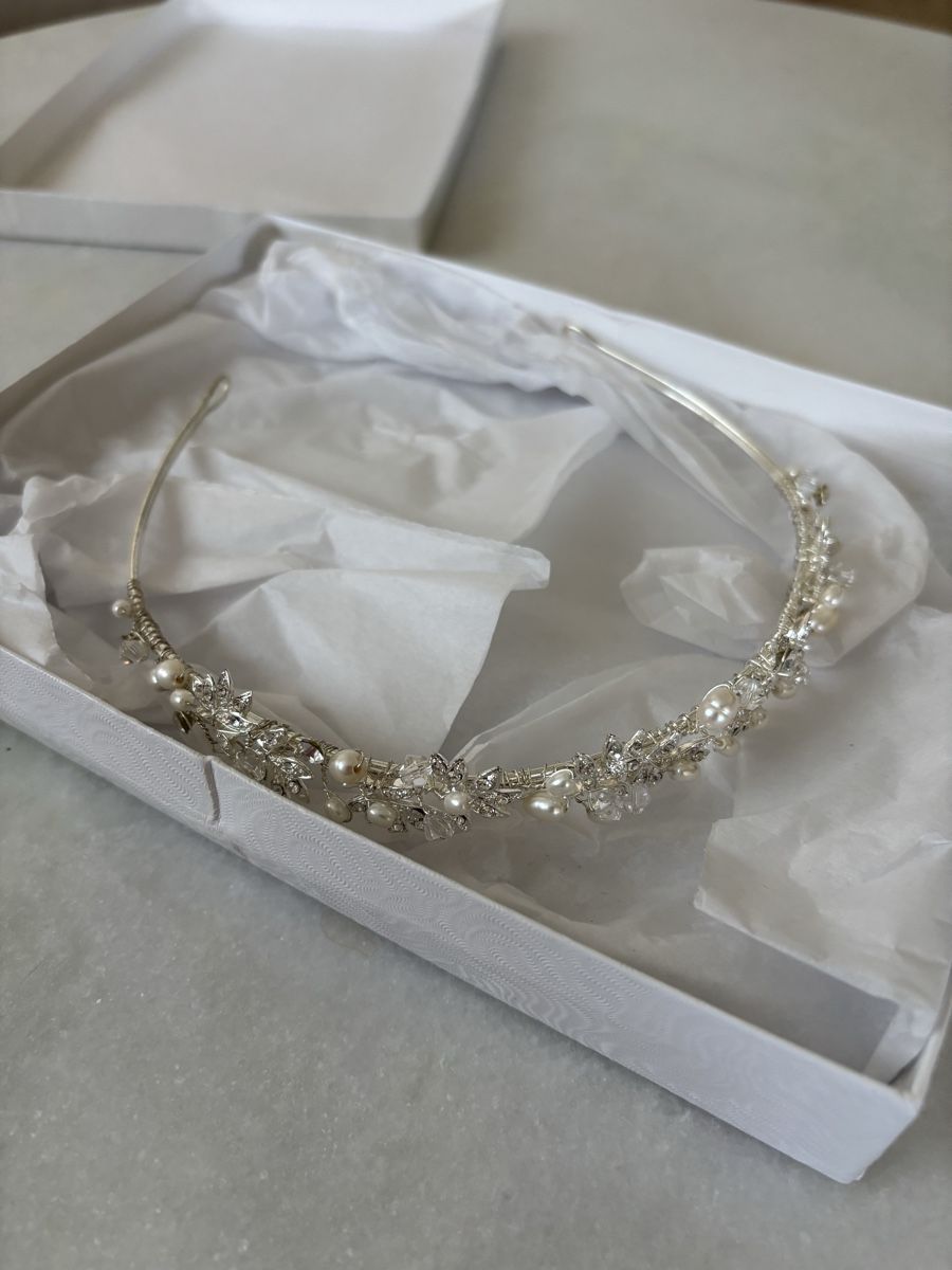 Haarschmuck: Diadem mit Perlen Hochzeit – Neu (gemäss Beschreibung) aus Wädenswil von S.ke 2