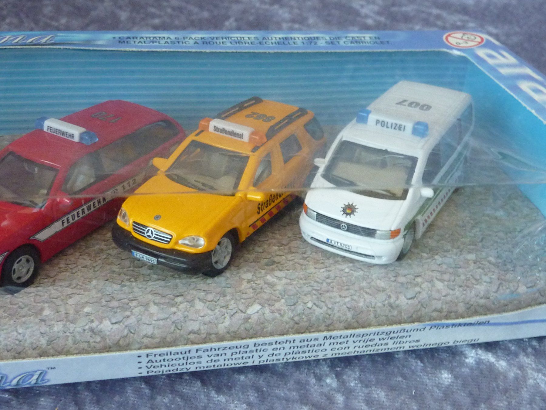 Mercedes-Benz Modellini d'auto: Mercedes Rettungsdienst Set – Nuovo e nell'imballaggio originale da Dürrenäsch venduto da modellautos4you 1
