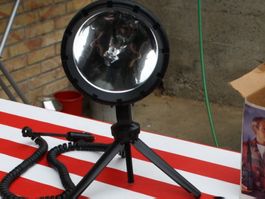 VINTAGE LAMPE  12 VOLT IDEAL FÜR OLDTIMER SCHRAUBER & CO