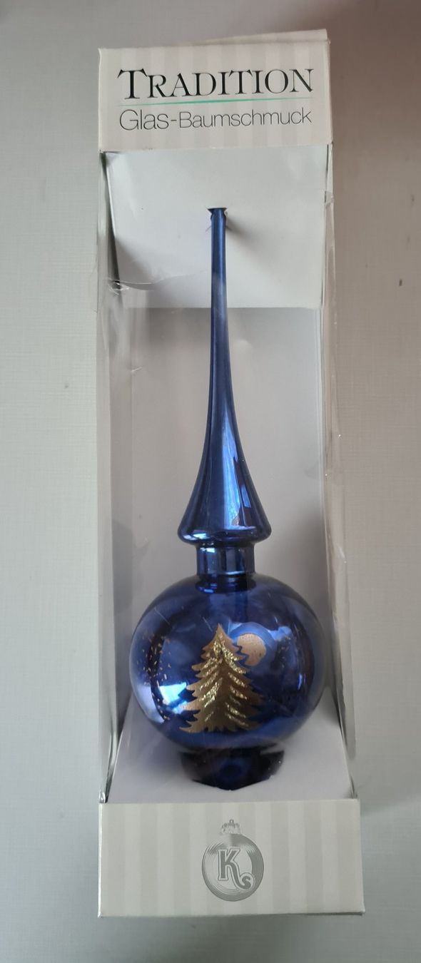 Tutte le decorazioni: Weihnachtsbaum Schmuck blau/silbern, Kugeln, Lametta, ect – Usato da Immensee venduto da Meitli2