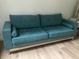 Türkises Bettsofa