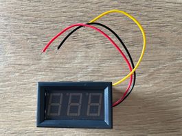 Voltmètre 0-10V LED VERT