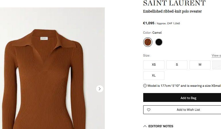 Saint Laurent Pullover & Sweatshirts: Saint Laurent Pullover / pull .S – Gebraucht aus Collonges von Auganien 2