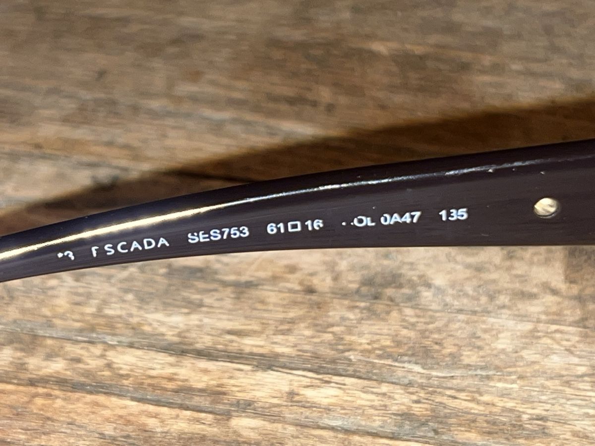 Escada Occhiali & Lenti: Escada Sonnenbrille Damen – Usato da Kloten venduto da Teo3ko 5