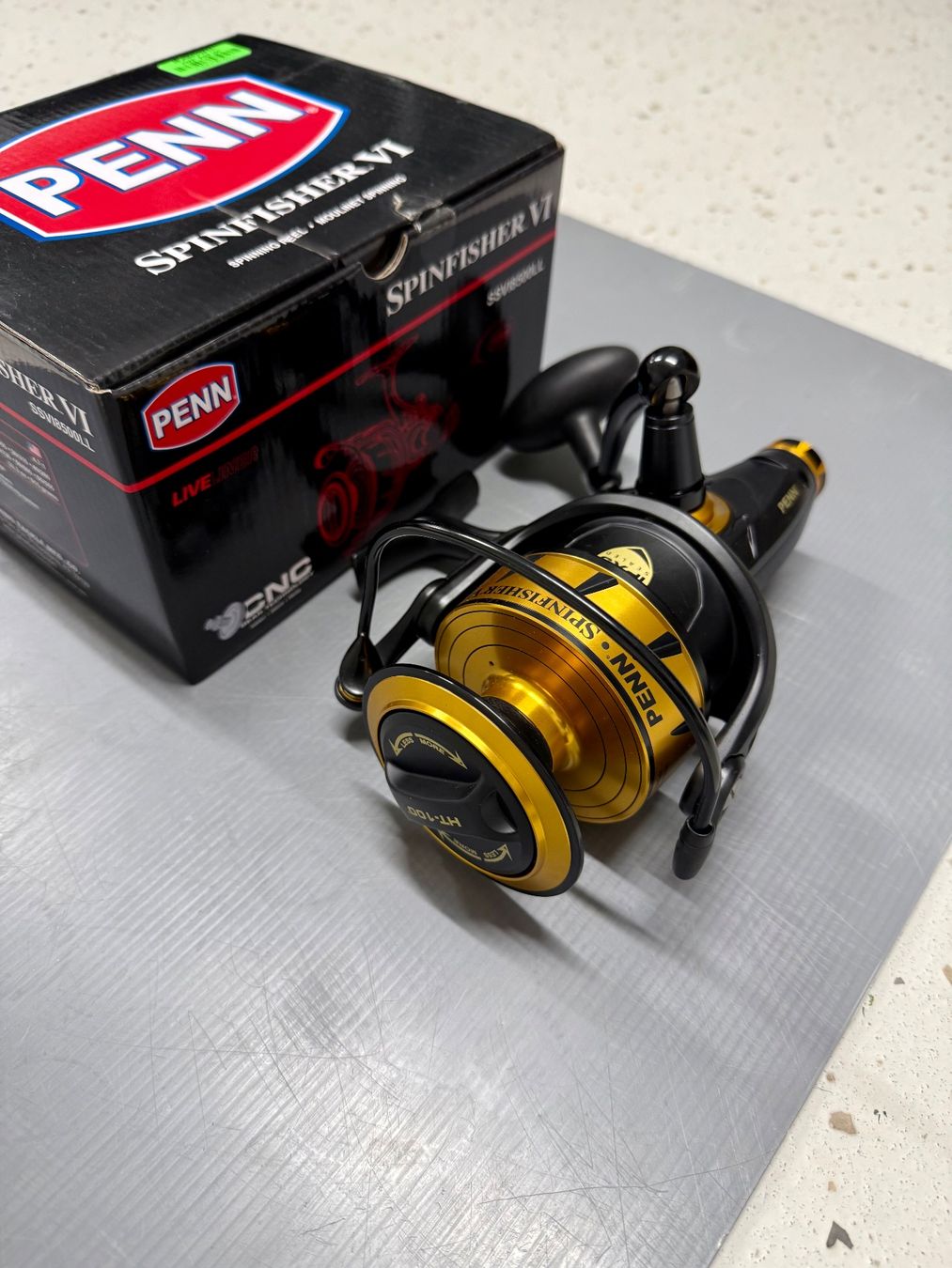 Tamburi & Mulinelli: Penn Spinfisher 8500gr – Nuovo e nell'imballaggio originale da Trimbach venduto da duri.. 1