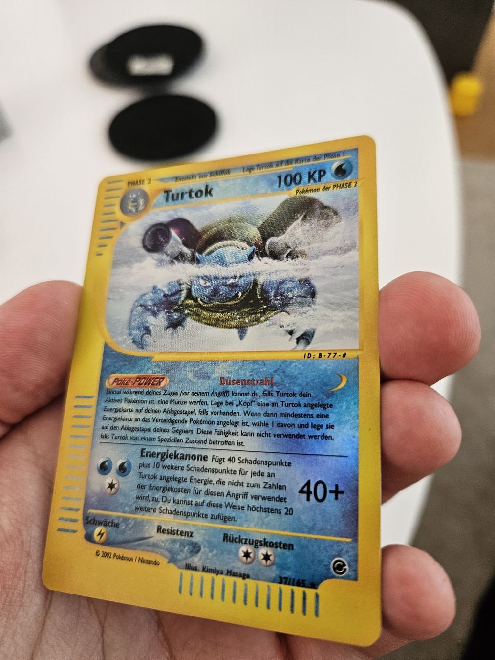 Pokémon Carte collezionabili: Pokemon Blastoise Turtok Expedition Deutsch Reverse Holo – Usato da Baar venduto da phi_6xdh 2
