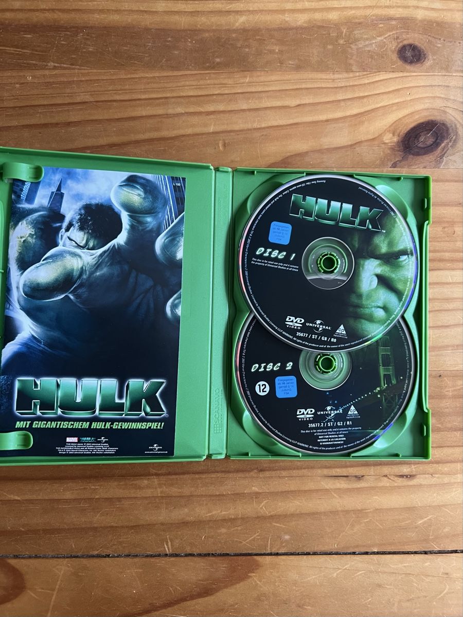 Tutti i DVDs: Hulk, 2Disc Special Edition mit Eric Bana DVD – Nuovo (secondo la descrizione) da Kallnach venduto da sta_sy57 2