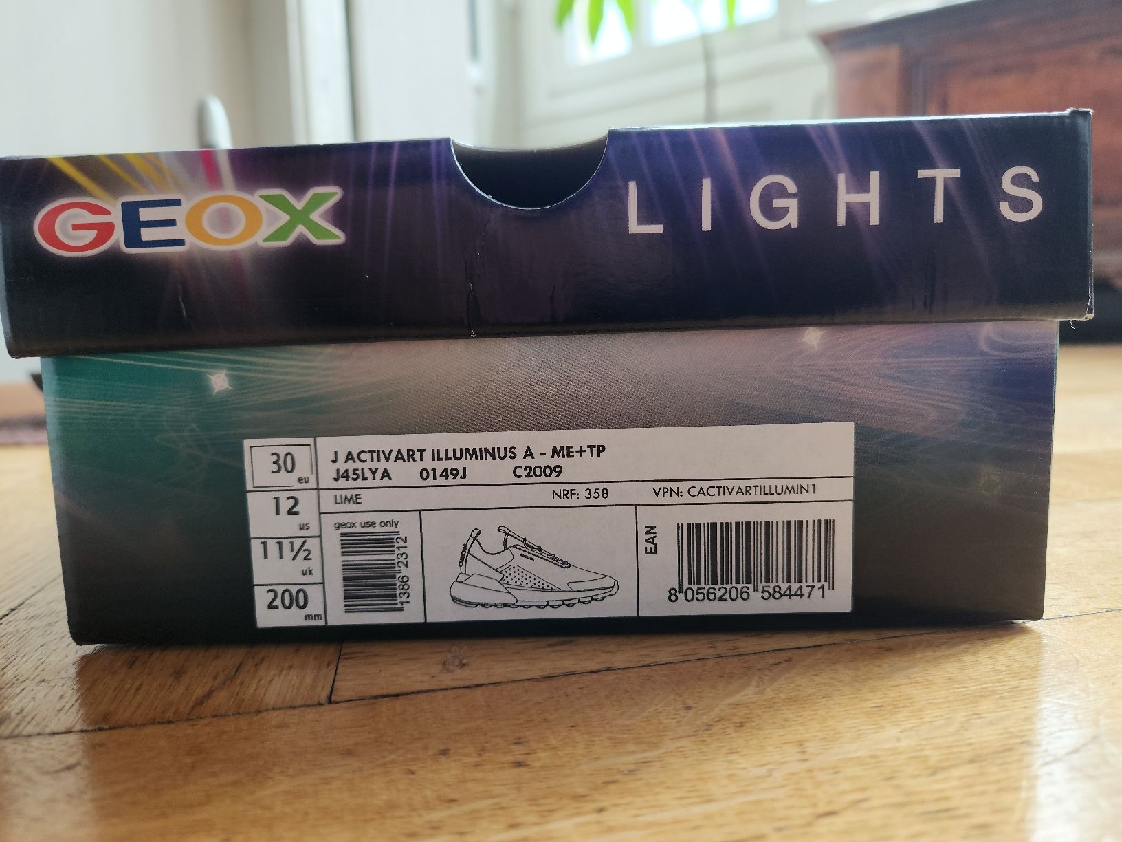 Geox Chaussures garçon: Activart Illuminus Junior – Neuf avec emballage d'origine à Territet par Cenh 6