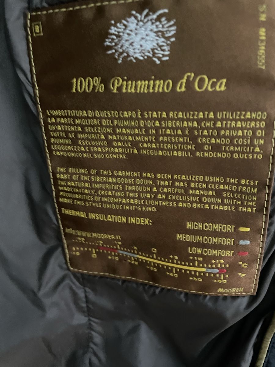 Moorer Giacche: Moorer Verona Daunenjacke Gr. 50 – Usato da Berikon venduto da BS1719 4