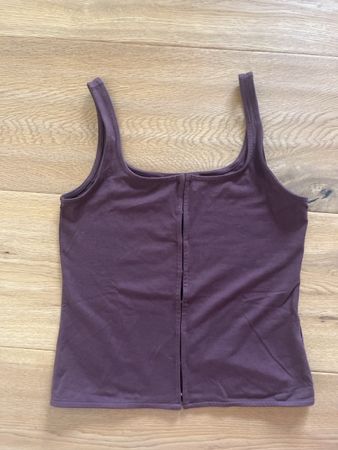 Weekdays Top, Lila/Pflaume, Grösse M, Neuwertig