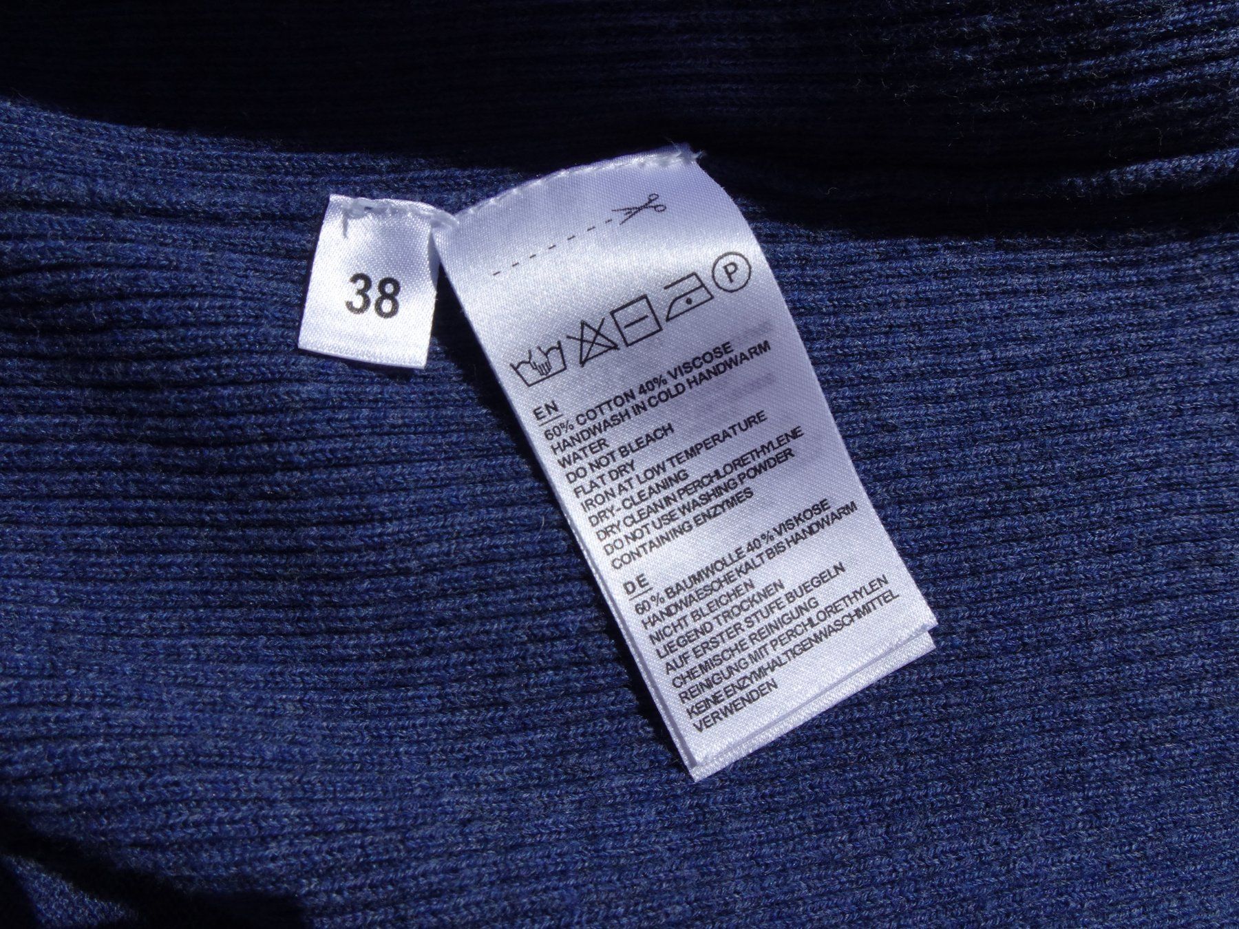 Repeat Jacken: Repeat Strickjacke blau Gr. 38 S lang – Gebraucht aus Winterthur von blumeblau77 4
