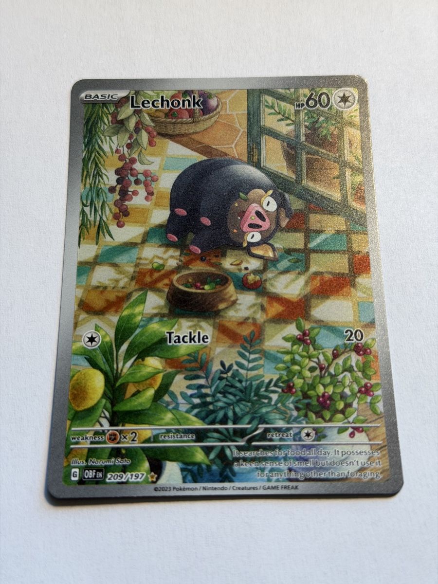 Pokémon Carte collezionabili: Pokemon Lechonk 209/197 EN – Usato da Uster venduto da l_cards 1