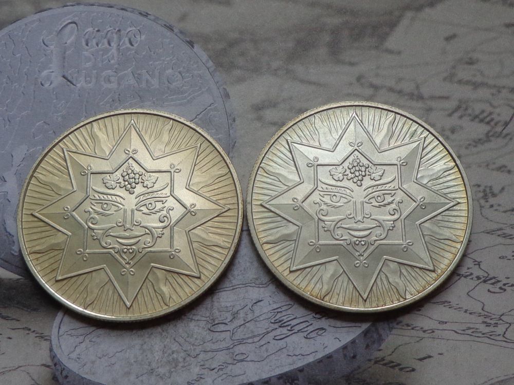 2 x Médaille en argent - Fête des Vignerons Vevey 1977 (Gebraucht) in ...