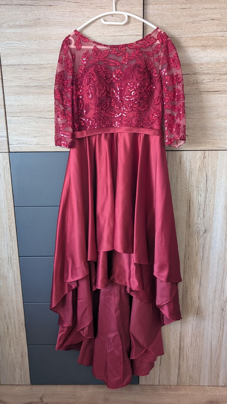 Vestiti: Weinrotes Abendkleid – Nuovo (secondo la descrizione) da Bremgarten AG venduto da Tabea1108 1