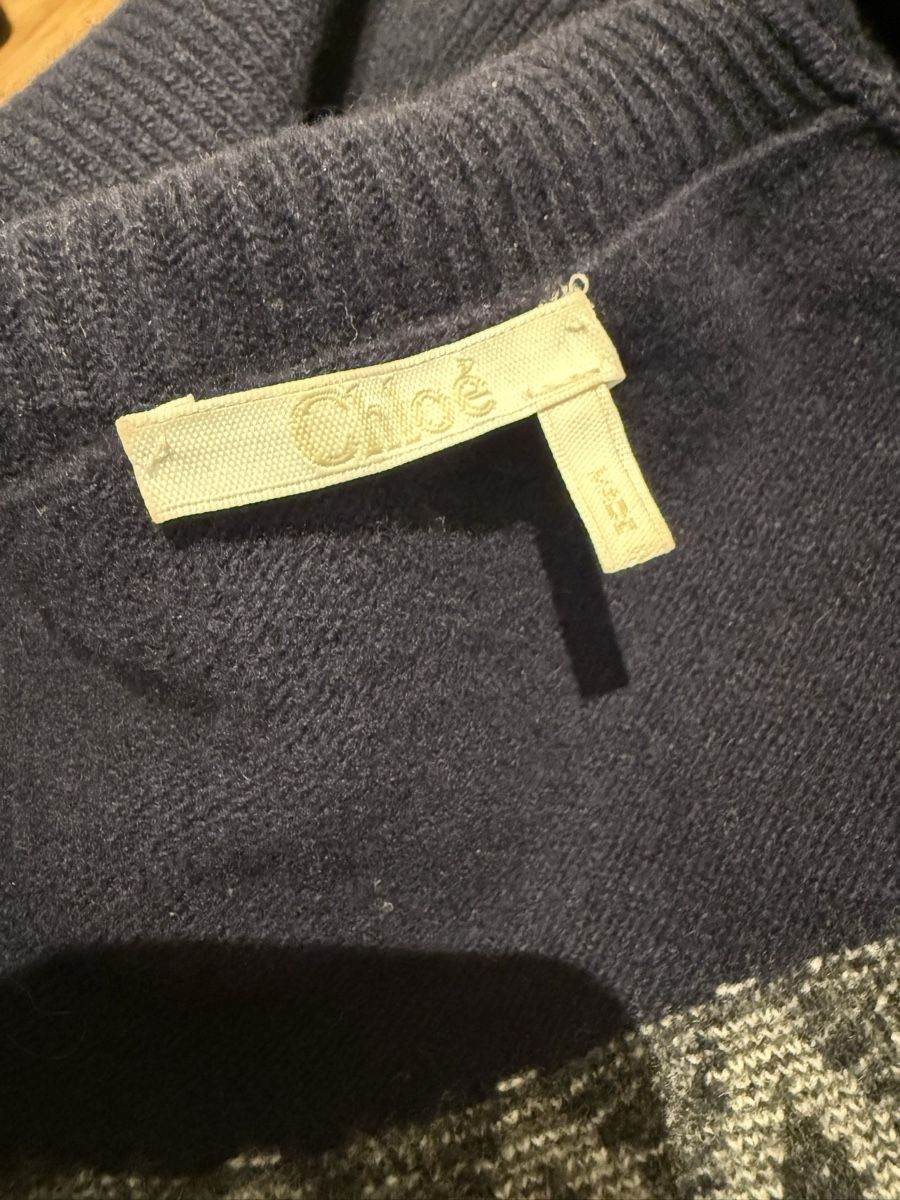 Chloé Maglioni & Felpe: Chloe Merino Wool Turtleneck Sweater - Size S - Winter – Usato da Zürich venduto da floridiablanca 3